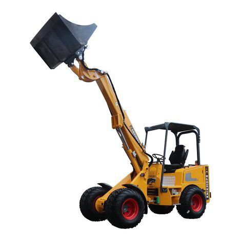 Pala su ruote - Knikmops KM 250 TE - Gebroders geens - articolata / multifunzione / compatta