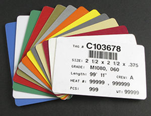 Etichetta con motivo stampato - Pannier - di identificazione / in plastica / in lastre