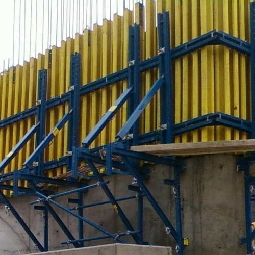 Cassaforma a ripresa - ASYAPI scaffolding - per pilastri / di gabbia / per getto diga
