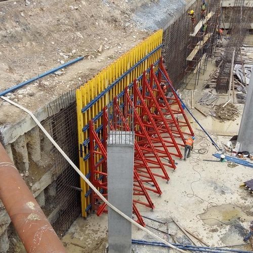 Cassaforma per getti contro terra - ASYAPI scaffolding - di pareti / per getto diga / di grande altezza