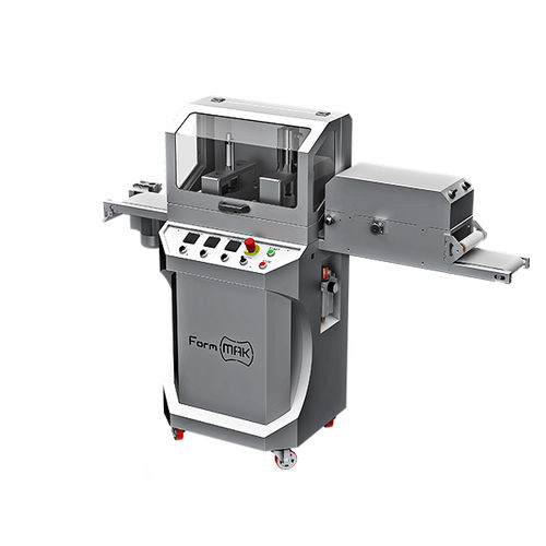 Linea di produzione di cookies con taglierina - FormMak - TMAK Food Machinery INC. - ad alta capacità
