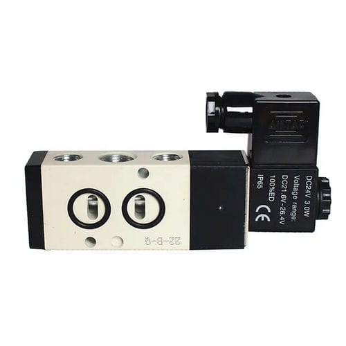 Elettrovalvola a comando diretto - Taizhou Juhang Automation Equipment Technology Co., Ltd - a 5 vie / aria / Namur