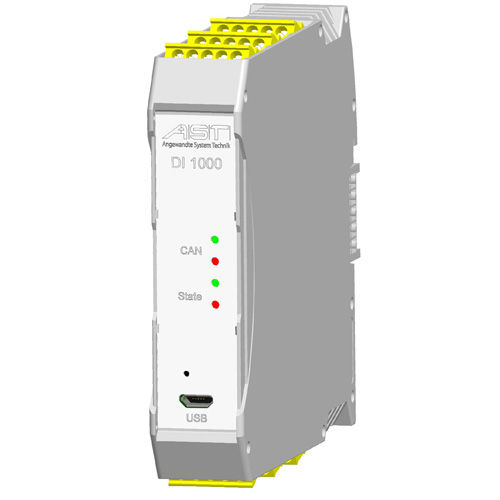 Amplificatore di segnale - DI1000 - AST - Angewandte System Technik GmbH - di misura / digitale / per sensore estensimetrico