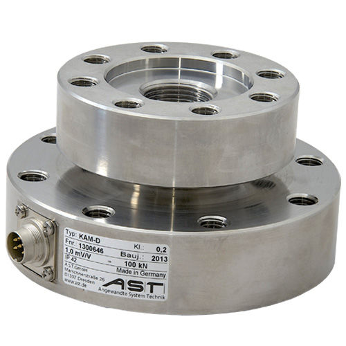 Sensore di forza a trazione - KAM-D - AST - Angewandte System Technik GmbH - a bottone / per taratura / per macchina di prova