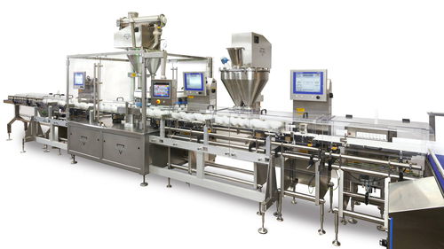 Riempitrice rotativa - CMR - All Fill International - automatica / per lattine / per polveri
