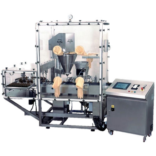 Riempitrice a vite - All Fill International - interamente automatica / per fiale / per incapsulatrice