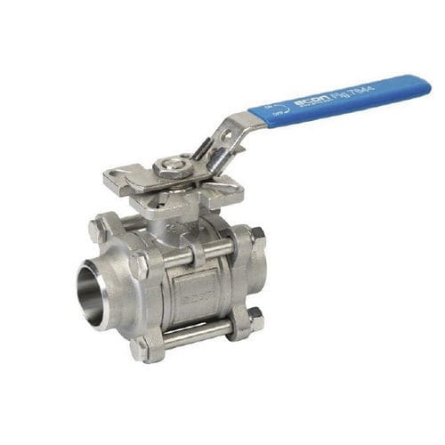 Valvola a sfera - 1WE40 series - Econ Brand Valves - a leva / di controllo / saldata