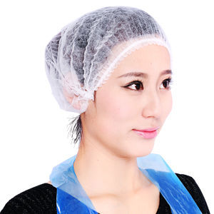 Cuffia usa e getta per donna - Hefei HaoXin Protective Technology Co., Ltd. - per camera bianca / per l'industria agroalimentare