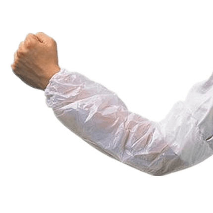 Soprammanica da lavoro - Hefei HaoXin Protective Technology Co., Ltd. - di protezione chimica / resistente all’abrasione / in polietilene
