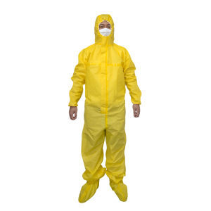 Tuta da lavoro - Hefei HaoXin Protective Technology Co., Ltd. - di protezione chimica / impermeabile / antistatica