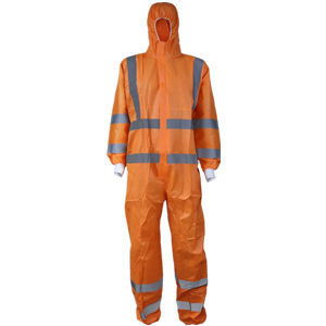 Tuta da lavoro - Hefei HaoXin Protective Technology Co., Ltd. - di protezione chimica / in PP / in PE