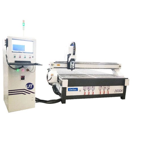 Macchina da taglio per alluminio - UT2030A - Nanjing Unitec Technology Co.,LTD - per legno / per sagome / CNC