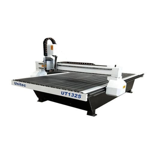 Contornatrice CNC - UT1325A - Nanjing Unitec Technology Co.,LTD - XYZ / per metallo / in acciaio
