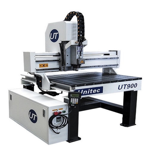 Contornatrice CNC - UT900 - Nanjing Unitec Technology Co.,LTD - XYZ / per l'acrilico / per legno