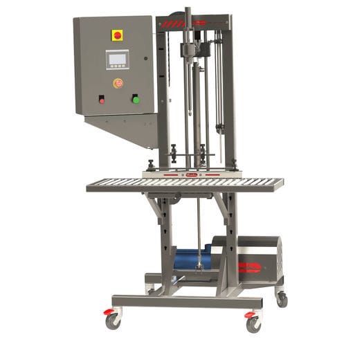 Riempitrice semiautomatica - Gandra - per liquidi / compatta