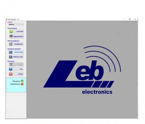 Software di gestione - LebManager - LEB Electronics Srl - di basi di dati / di regolazione / Windows