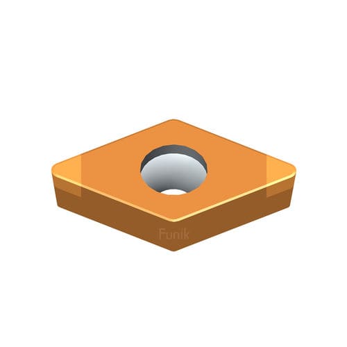 Inserto di tornitura CBN - DCGW0702 - Funik Ultrahard Material Co., Ltd. - per ghisa