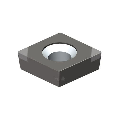 Inserto da taglio di tornitura - CCGW09T3 - Funik Ultrahard Material Co., Ltd. - CBN / PCBN / per ghisa