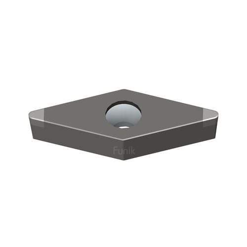 Inserto di taglio amovibile per lavorazione - VCGW1604 - Funik Ultrahard Material Co., Ltd. - di tornitura / di finitura / CBN