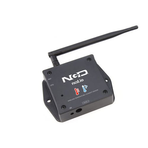 Sensore di temperatura e di umidità a parete - PR49-24A - National Control Devices - senza fili / IoT / piccolo