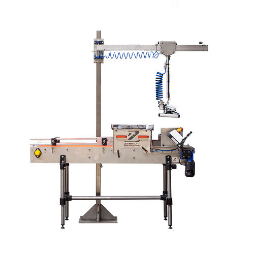 Incassatrice tipo pick and place - Zomerdijkengineering - a comando manuale / per lattine / per l'industria alimentare e delle bevande