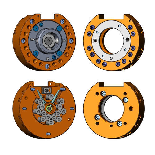 Cambia utensile per robot - QC-20 Hollow Wrist - ATI Industrial Automation - automatico
