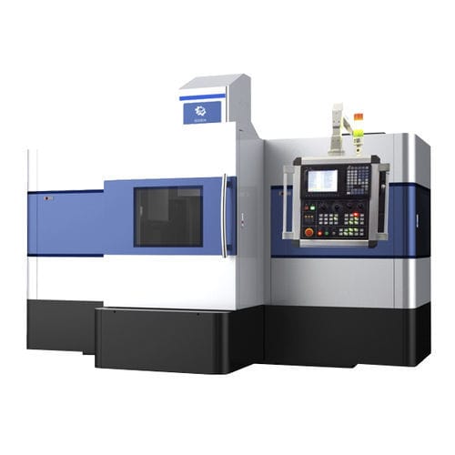 Fresatrice CNC a due mandrini - TH-350NC - Dongguan Gooda Machinery Manufacturing Co., Ltd. - 4 assi / orizzontale / per acciaio