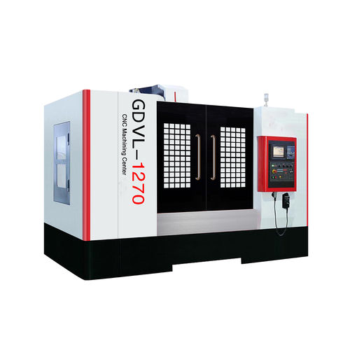 Centro di lavoro CNC verticale - GDVL-1270NC - Dongguan Gooda Machinery Manufacturing Co., Ltd. - 3 assi / per alluminio / con tavola rotante