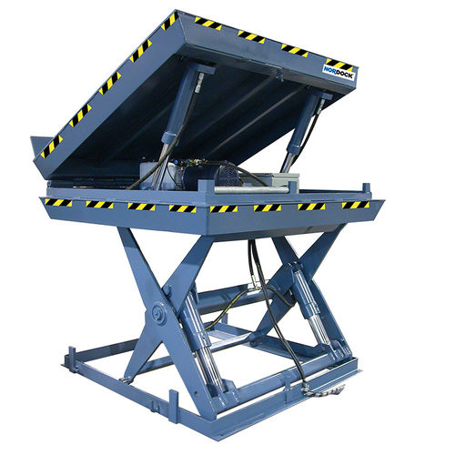 Piattaforma elevatrice a forbice stazionaria - NORDOCK® ERGONOMIC™ series - Nordock Inc. - elettrica / idraulica