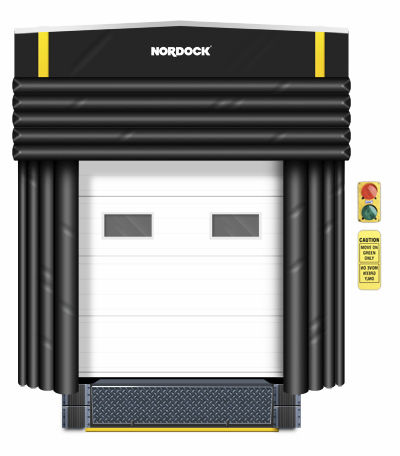 Portale di caricamento gonfiabile - IS-550 series - Nordock Inc. - isotermico