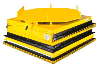 Tavola elevatrice a soffietto - ERGONOMIC™ series - Nordock Inc. - idraulica / stazionaria / su cuscino d'aria