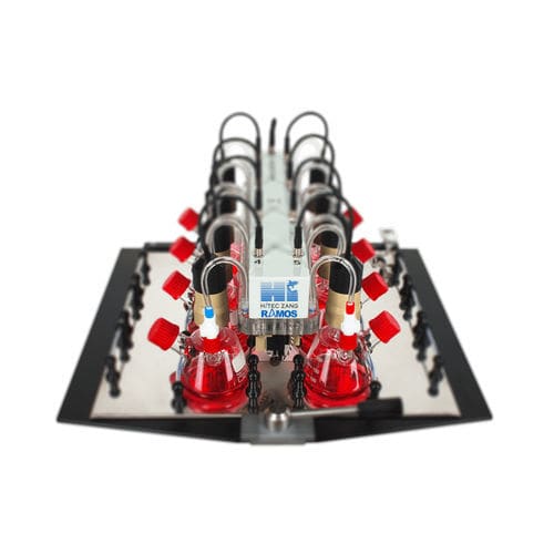 Bioreattore / fermentatore da laboratorio - RAMOS® - HiTec Zang GmbH - di processo / di sintesi parallela / da banco