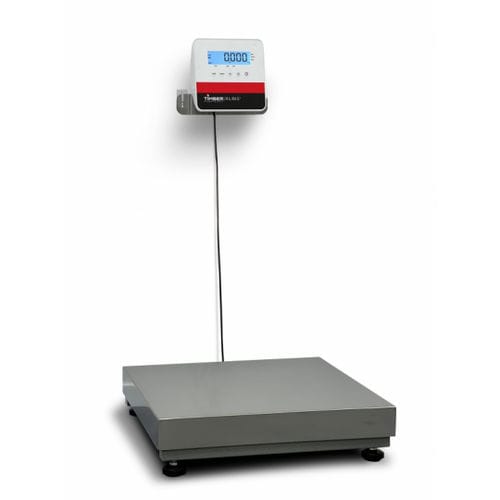 Bilancia a piattaforma - RUB series - TIMBER PRODUCTIONS - chilogrammo / con display LCD / in acciaio