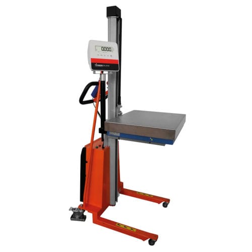 Accatastatore a batteria - RUBIS-E series - TIMBER PRODUCTIONS - a guida a bordo / 24 V / da trasporto