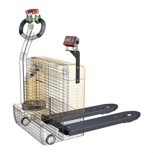 Sistema di pesatura di bordo per transpallet - DCR-T - TIMBER PRODUCTIONS