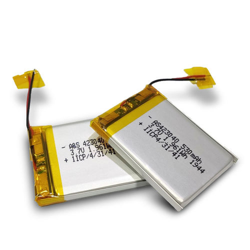 Pila ricaricabile litio-polimero - AS-423040 - Shenzhen AS Power Technology Co., Ltd - quadrata / prismatica / 3 V