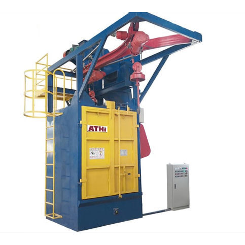 Granigliatrice a uncino - Q37 series - Antai Heavy Industry Machinery Co., Ltd. - con nastro trasportatore a rulli / a girante / per metallo