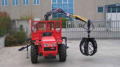 Pala montata su trattore - GF 4500 - Tecnodraulic - forestale / per movimentazione