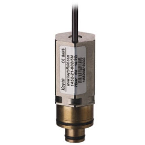 Elettrovalvola proporzionale - 1452-2 series  - Keyto Fluid Technology - a comando diretto / a 2 vie / NC
