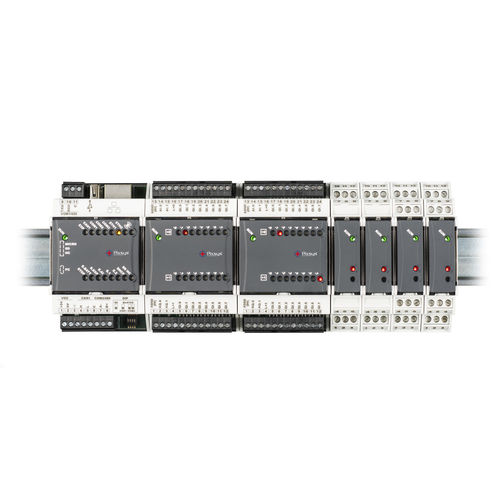 PLC su guida DIN - PL500 series - Pixsys - CANopen / Modbus / RS485
