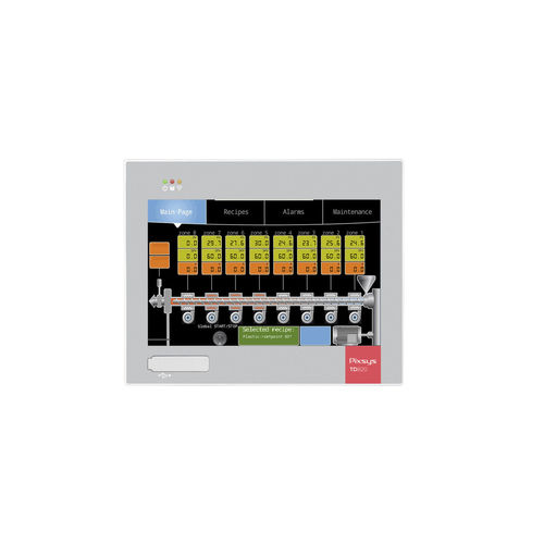 HMI con touch screen resistivo - TD820 - Pixsys - ad incastro / 1280 x 800 / ARM Cortex-A8