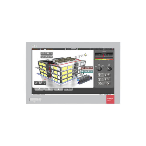 Panel PC di LCD - TD910 - Pixsys - con touch screen resistivo / 18,5" / 1366 x 768