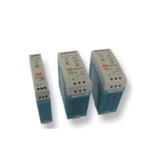 Alimentatore elettrico su guida DIN - MDR - Pixsys - AC/DC / compatto