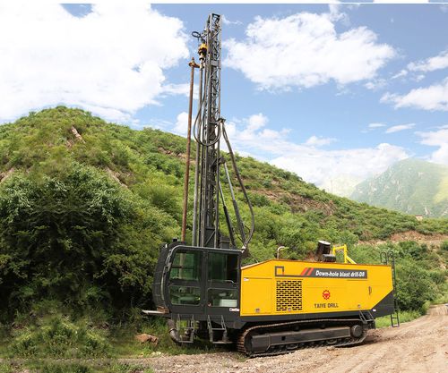 Perforatrice per fori da mina - TAIYE-D8-DTH - Xuanhua Taiye Drilling Machinery Co.,LTD - cingolata / rotativa / fondo foro