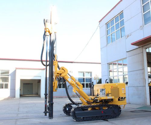 Perforatrice cingolata - TAIYE-628-DTH - Xuanhua Taiye Drilling Machinery Co.,LTD - rotativa / idraulica / pneumatica