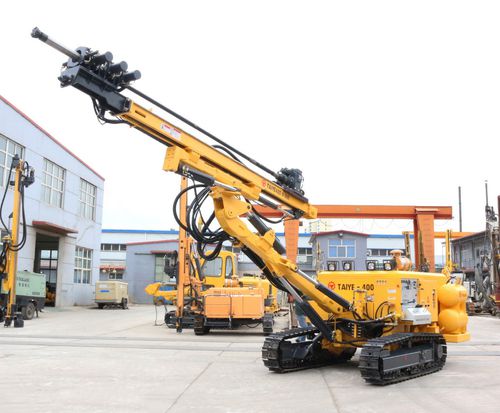Perforatrice multifunzione - TAIYE400 - Xuanhua Taiye Drilling Machinery Co.,LTD - cingolata / rotativa / idraulica