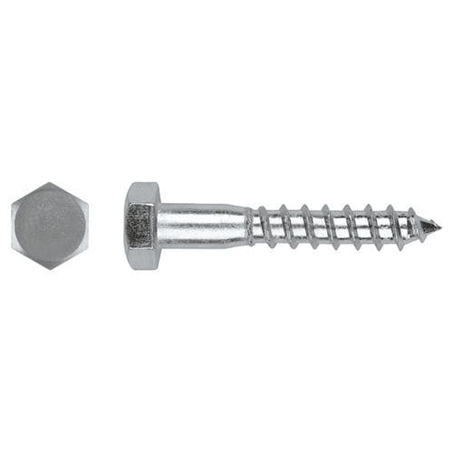Vite per legno - 571 A2 - Chavesbao - a testa esagonale / in acciaio inossidabile / DIN