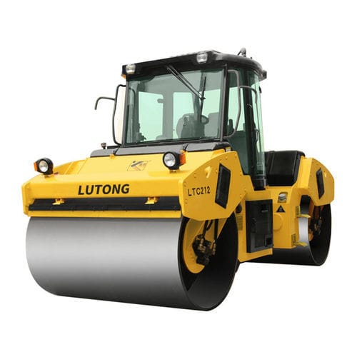 Rullo compattatore a vibrazione - LTC2 series - Luoyang Lutong Heavy Industry Machinery Co., Ltd - tandem / articolato