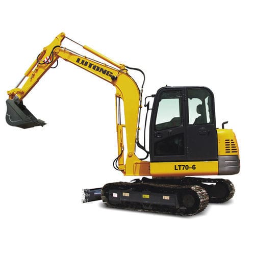 Miniescavatore - LT70-6 - Luoyang Lutong Heavy Industry Machinery Co., Ltd - cingolato / diesel / forestale