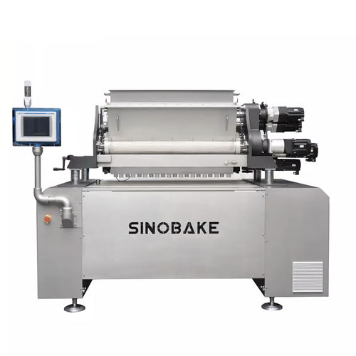 Linea di produzione di cookies con taglierina - HJ series - Guangdong Shunde Huaji Machinery Industrial Co., Ltd. - con forno a tunnel / con impastatrice / controllata da PLC
